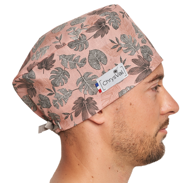 Calot médical long "Les bermudes" 100% coton CHRYSVAL (211-754) homme