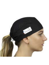 Gorra médica nero 100% algodón Chrysval (211-273)