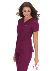 Blouse médicale Femme Koi "Nicole", collection Koi Classics (247-) de face 