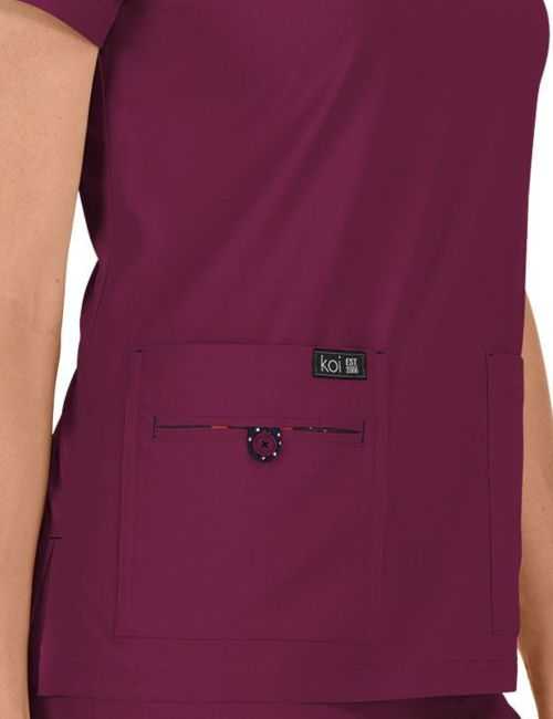 Bata Médica Mujer Koi "Becca", colección Koi Basics (373-)