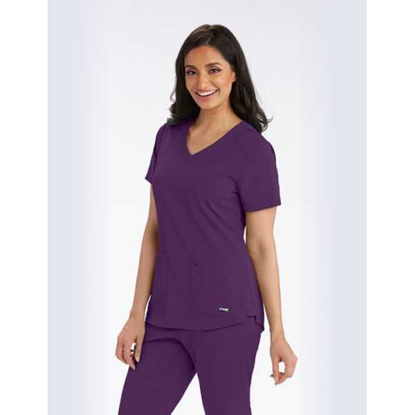 Blouse médicale femme, Grey's Anatomy "Stretch" 2 poches (GRST011)