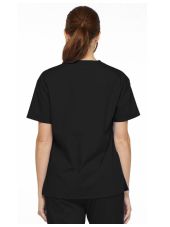 Women's V-Neck Medical Blouse, Dickies, 2 pockets, "EDS Signature" Collection (86706)