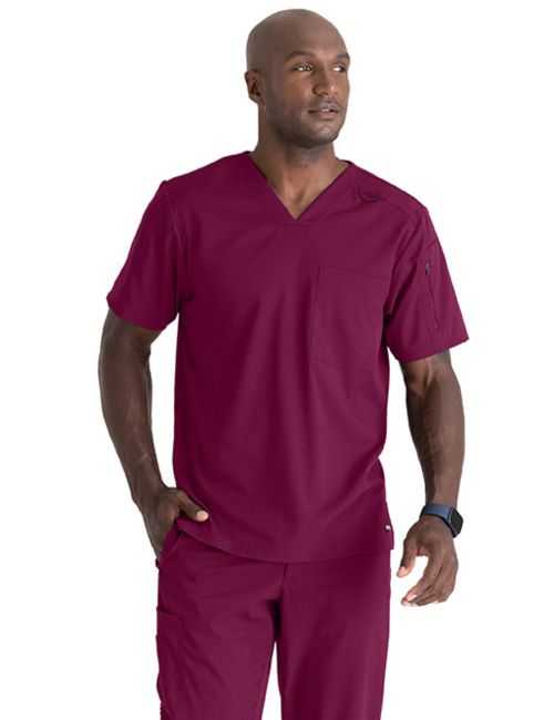 Blouse médicale homme 1 poche, collection "Grey's Anatomy Stretch" (GRST079-)
