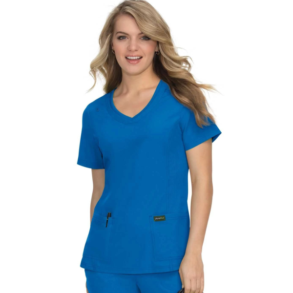 Blouse médicale Femme "Longevity", 2 poches "Planet Koi" (1034)