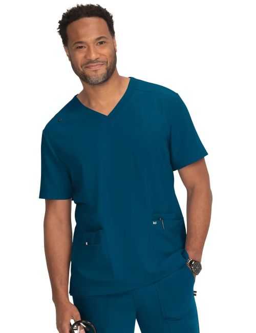 Blusa médica de hombre Koi "On call", colección Koi Next Gen (671)