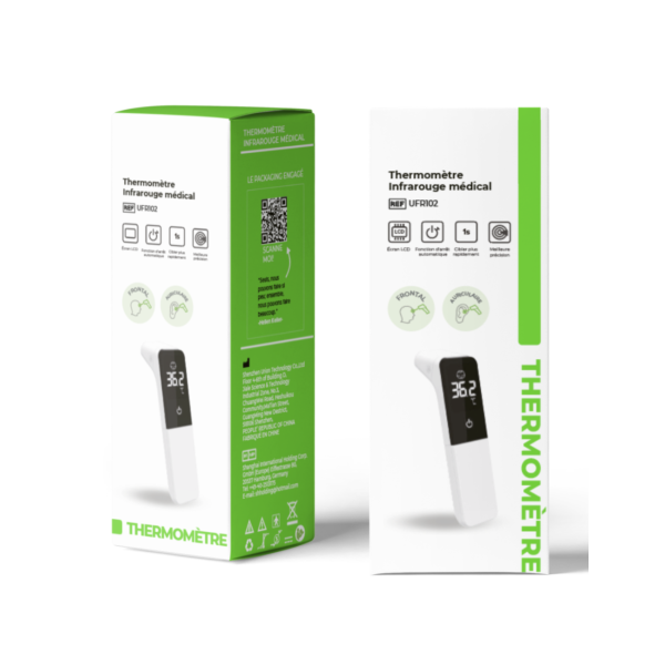 Infrared Forehead and Ear Thermometer