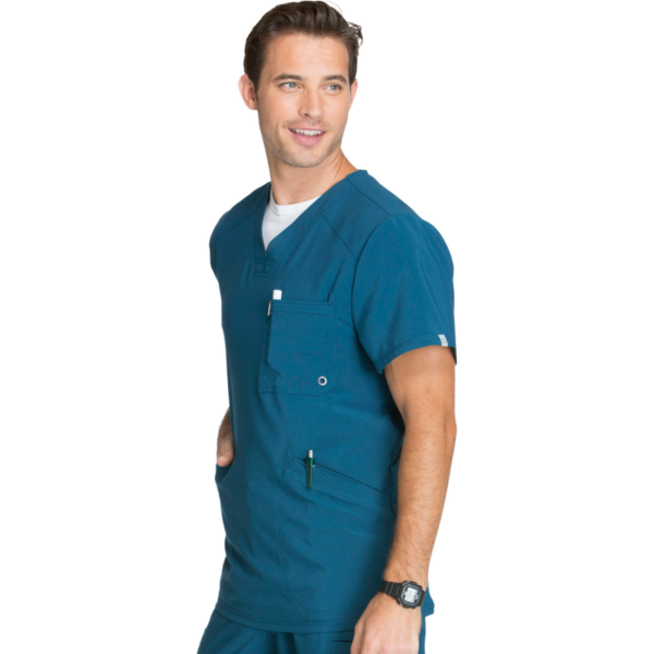 Blusa médica antibacteriana Cherokee para hombre, colección "Infinity" (CK900A)