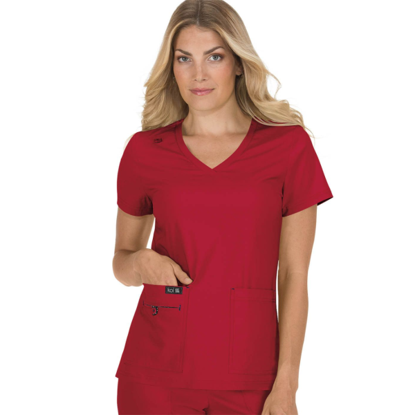 Blouse médicale Femme Koi "Becca", 3 poches Koi Basics (373)