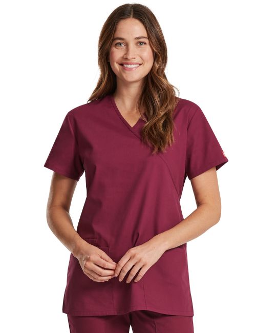 Women's Cache Coeur Medical Gown, Dickies, "EDS Signature" Collection (DKE632)