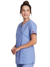 Women's Cache Coeur Medical Gown, Dickies, "EDS Signature" Collection (DKE632)