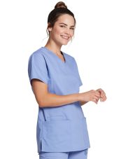 Blouse médicale Cache Coeur Femme, Dickies, collection "EDS signature" (DKE632)