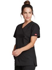 Women's Cache Coeur Medical Gown, Dickies, "EDS Signature" Collection (DKE632)