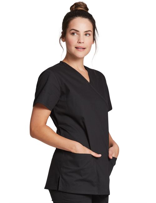 Bata médica de Women's Cache Coeur, Dickies, Colección "EDS Signature" (DKE632)