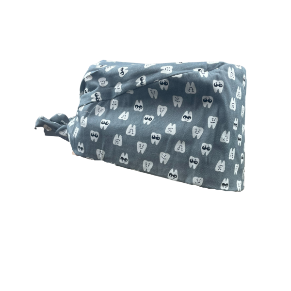 Gorra médica "Dientes sobre fondo turquesa" (209-22135)