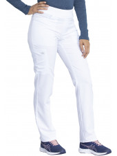 Pantalon Médical Femme, Dickies "Balance" (DK135) blanc gauche