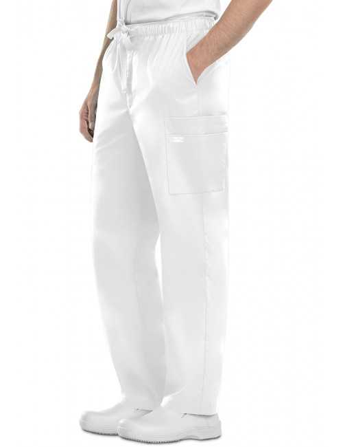 Pantalon médical Homme Cherokee, Collection "Core stretch" (4243) blanc