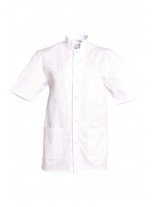 Blouse médicale Femme blanche manches courtes Marina, SNV