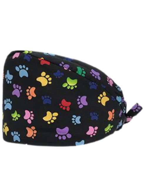 Medical cap "dog paws in colours " (209-22170)