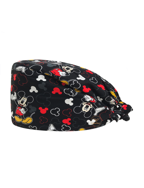 Calot médical "Mickey fond noir" (209-22028)