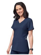 Wonderwink "Thive" bata médica impermeable para mujer (6322)