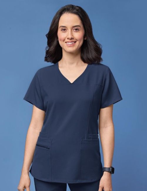 Wonderwink "Thive" bata médica impermeable para mujer (6322)