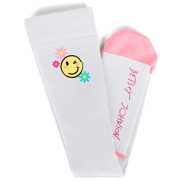 Calcetines de compresión con diseño Koi rosa (A173-RAC)