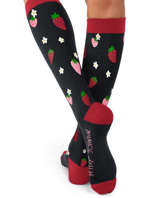 Chaussettes de compression hautes Berry et Happy Koi (BA179-BRH)