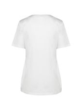 women's medical blouse with press studs (WK506)