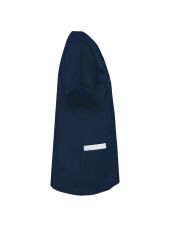 Blusa de mujer de polialgodón, con botones a presión (WK506)