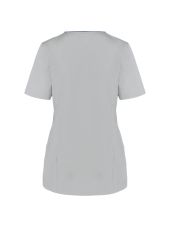 Blouse polycoton femme, avec boutons pressions (WK506)