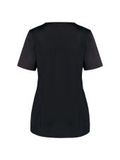 women's medical blouse with press studs (WK506)