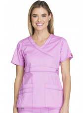 Blouse médicale Femme Dickies, collection "GenFlex" (817355) rose