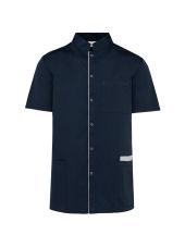 men's medical blouse with press studs (WK505)
