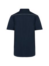 Blusa de hombre de polialgodón, con botones a presión (WK505)