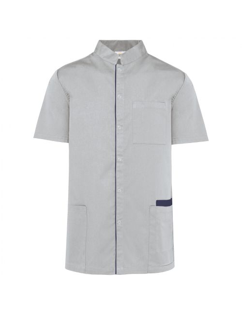 men's medical blouse with press studs (WK505)