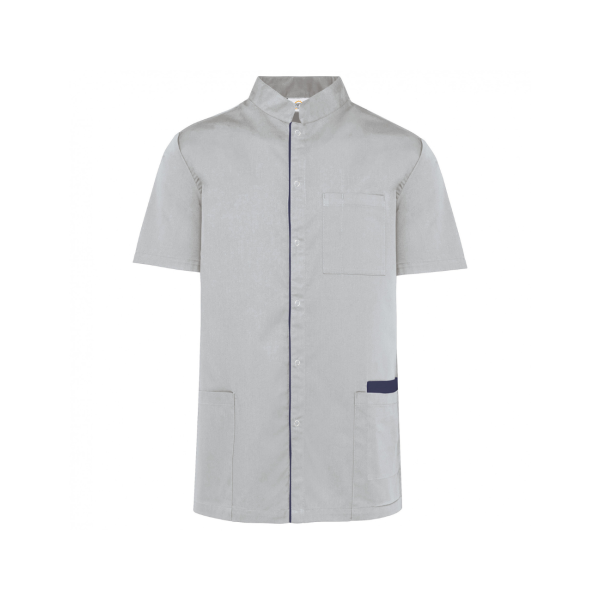 Blouse polycoton unisexe, boutons pressions, 2 poches (WK505)