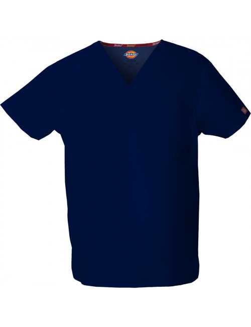 Blouse médicale Homme, Dickies, poche cœur, Collection "EDS signature" (83706), couleur bleu marine, vue produit