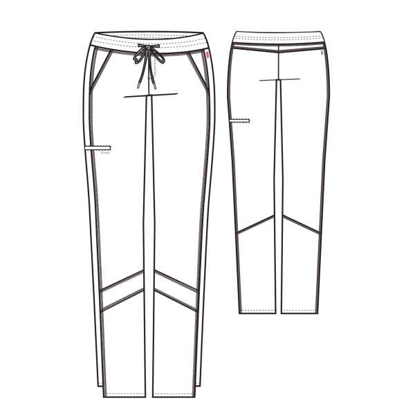Pantalones médicos para mujeres, colección "Grey's Anatomy Stretch" (GVSP509-)