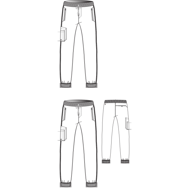 Men's medical pants, Grey's Anatomy "Stretch" 5 pockets (GRSP550)