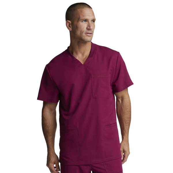 Blusa médica para hombre 3 bolsillos, colección "Dynamix" (DK640)