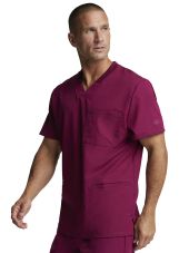 Blusa médica para hombre 3 bolsillos, colección "Dynamix" (DK640)