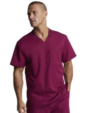 Blusa médica para hombre 3 bolsillos, colección "Dynamix" (DK640)