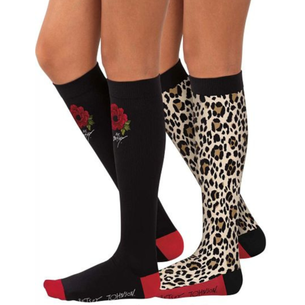 Calcetines de compresión con diseño Koi(BA178-FCBT)