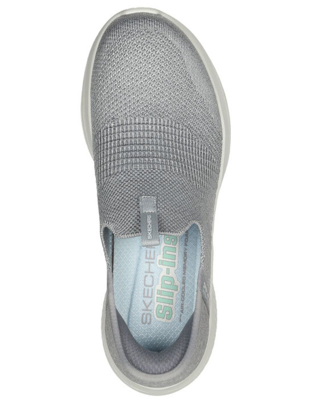 Skechers Trainers Skechers Ultra Flex Womens Grey Skechers Slip