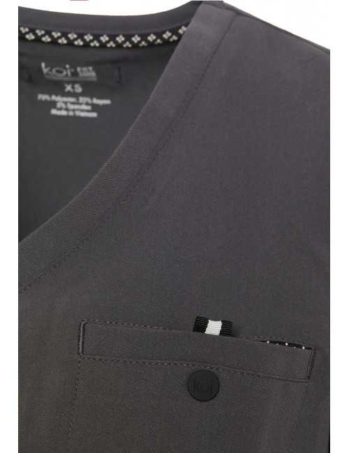Blouse médicale Femme Koi "Prête à travailler", collection Koi Next Gen (1010) détail 5
