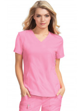 Blouse médicale Femme Koi "Philosophy", collection "Koi Lite" (316-) rose vue face