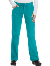 Pantalon médical Femme Koi "Peace", collection "Koi Lite" (721-) teal face