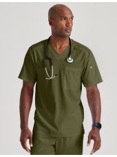 Blouse médicale homme, Grey's Anatomy "Stretch" 1 poche (GRST079)