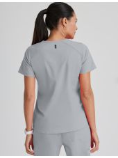 Blusa médica de mujer, "Grey's Anatomy Stretch" 2 bolsas (GRST011)