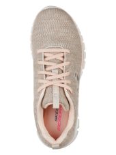 Baskets Femme Skechers Graceful - Twisted Fortune Beige/Corail (12614)